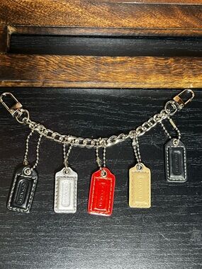 Coach Hang Tag Bag Jewelry on Unbranded Chain